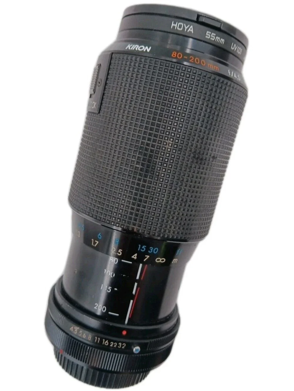 Kiron  80-200mm f/4.5 Camera Lens Black Macro 1:4 Kino Precision Zoom Lock